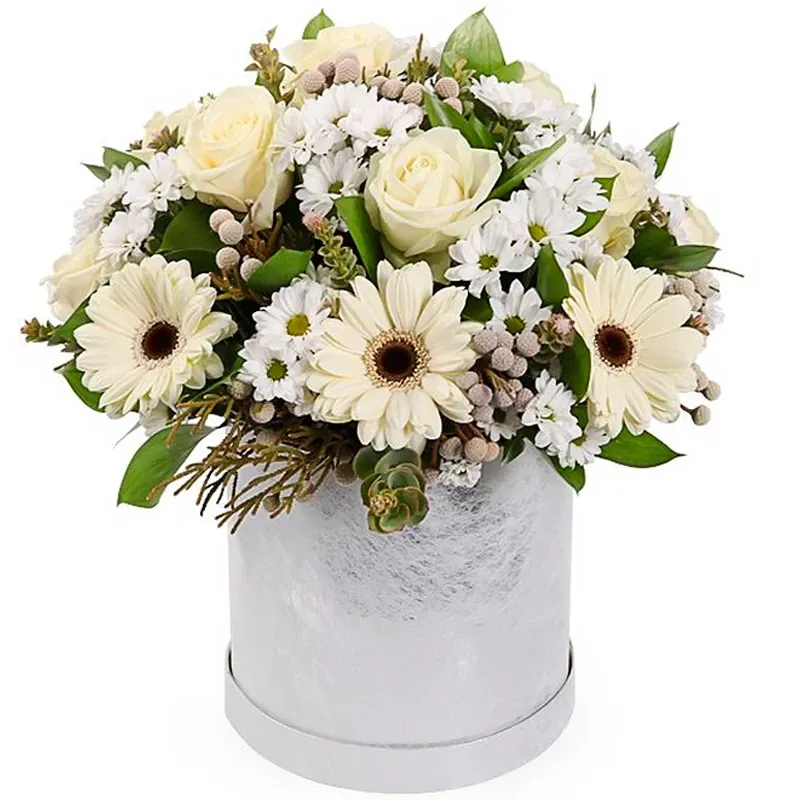 Цветы в коробке Весенний лес